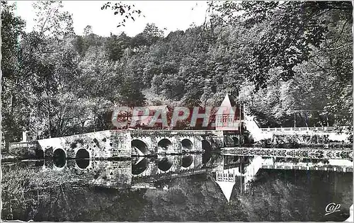 Moderne Karte Brantome Le Pont Coude