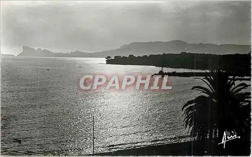 Cartes postales moderne Cote d'Azur Coucher de Soleil sur le Bec de l'Aigle