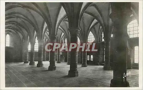 Cartes postales moderne Mont Saint Michel (Manche) Abbaye Salle des Chevaliers (XIIe s)