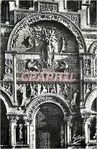 Cartes postales moderne Angouleme Cathedrale St Pierre XIIe S (Mon Hist) Motif central de la facade