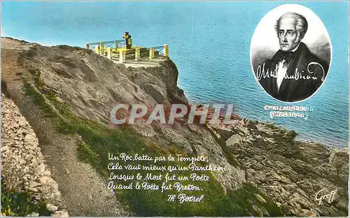 Cartes postales moderne Saint Malo (Ille et Vilaine) Chateaubriand