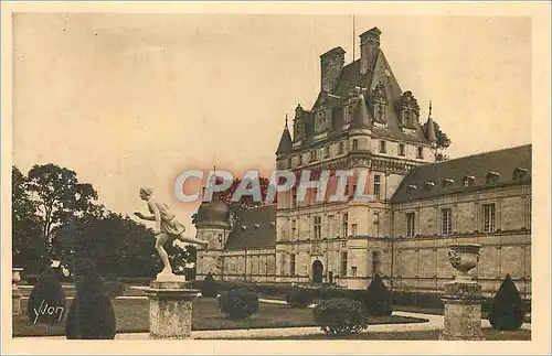 Ansichtskarte AK Chateau de Valencay Le Donjon (Vue prise du Jardin a la francaise)