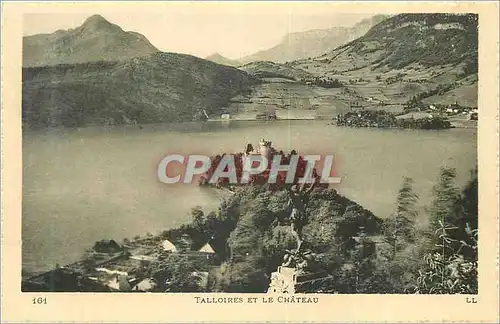 Cartes postales Talloires et le Chateau