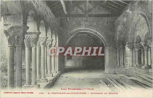 Ansichtskarte AK Les Pyrenees (Ier Serie) St Bertrand de Comminges Interieur du Cloitre