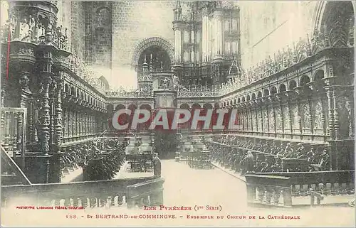 Ansichtskarte AK Les Pyrenees (Ier Serie) St Bertrand de Comminges Ensemble du Choeur de la Cathedrale Orgue