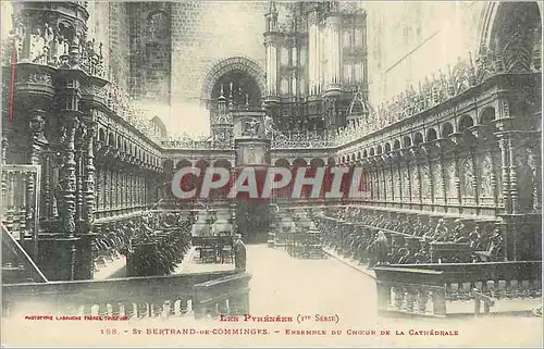 Cartes postales Les Pyrenees (Ier Serie) St Bertrand de Comminges Ensemble du Choeur de la Cathedrale Orgue