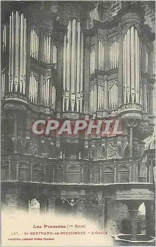 Ansichtskarte AK Les Pyrenees (Ier Serie) St Bertrand de Comminges L'Orgue