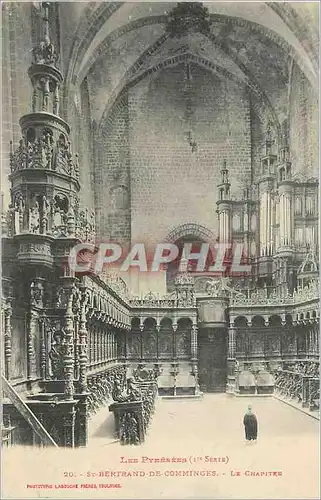 Cartes postales Les Pyrenees (Ier Serie) St Bertrand de Comminges Le Chapitre Orgue