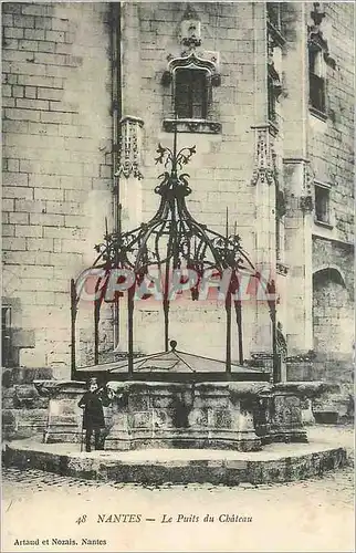 Cartes postales Nantes Le Puits du Chateau