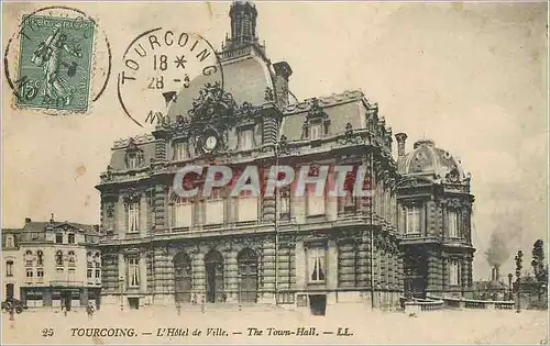 Cartes postales Tourcoing L'Hotel de Ville