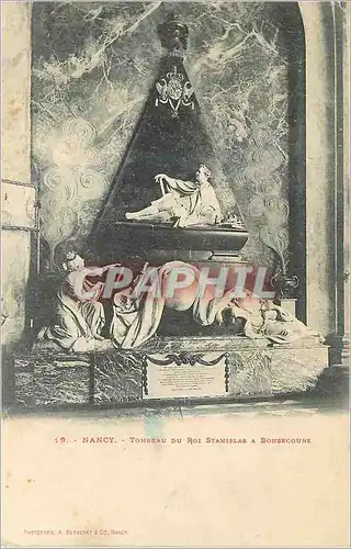 Cartes postales Nancy Tombeau du Roi Stanislas a Bonsecours