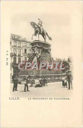 Cartes postales Lille Le Monument de Faidherbe Enfants (animee)