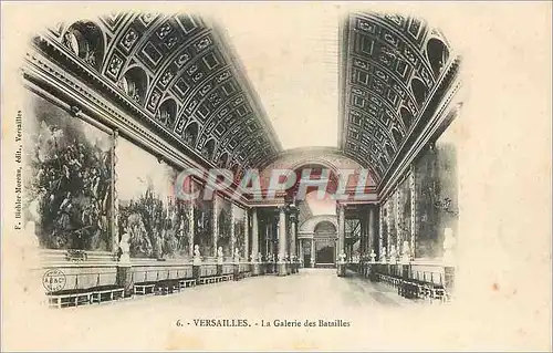 Ansichtskarte AK Versailles La Galerie des Batailles