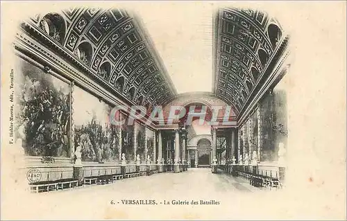 Cartes postales Versailles La Galerie des Batailles