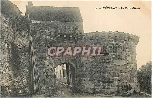 Cartes postales Vezelay La Porte Neuve