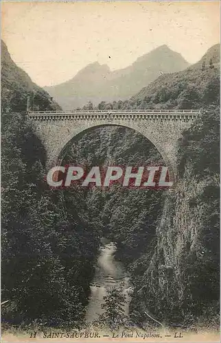 Cartes postales Saint Sauveur Le Pont Napoleon