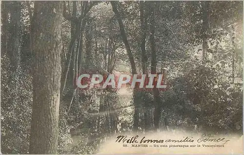 Cartes postales Nantes Un coin pittoresque sur la Vaucouleurs