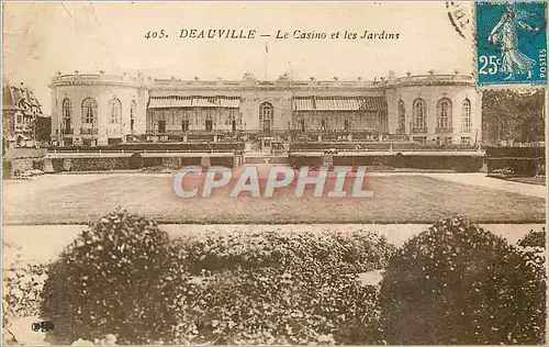Cartes postales Deauville Le Casino et les Jardins