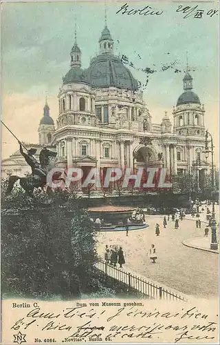 Cartes postales Berlin C Dom Vom Museum gosehen