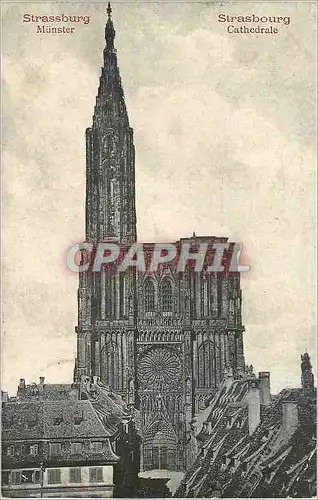Cartes postales Strasbourg Cathedrale