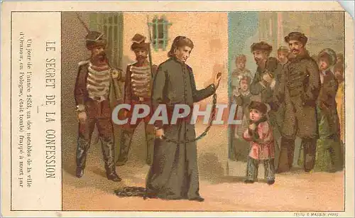 Image Le Secret de la Confession Un jour de l'annee 1853 un des notables de la ville d'Oranow en Pol