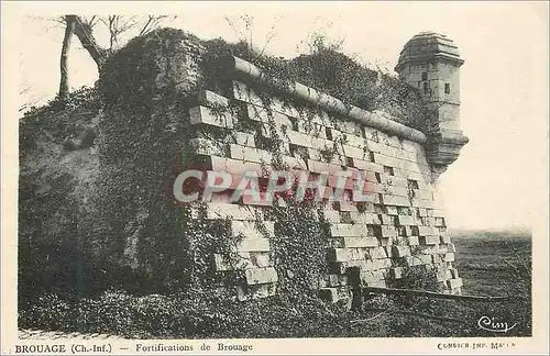 Ansichtskarte AK Brouage (Ch Inf) Fortifications de Brouage