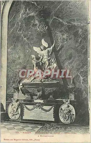 Cartes postales Nancy Tombeau de la Reine C Opalinska A Bonsecours