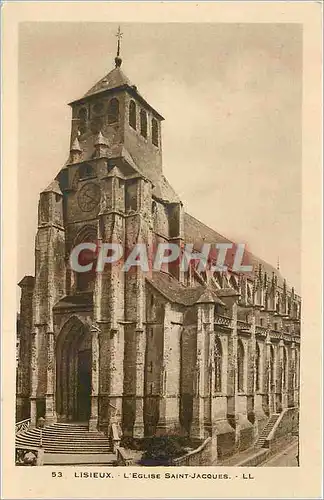 Cartes postales Lisieux L'Eglise Saint Jacques