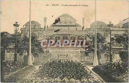 Cartes postales Vichy Facade principale du Casino