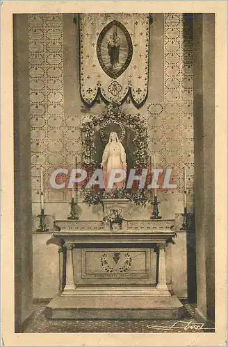 Cartes postales Madone Confrerie de Notre Dame de Pellevoisin a Saint Eucher Lyon