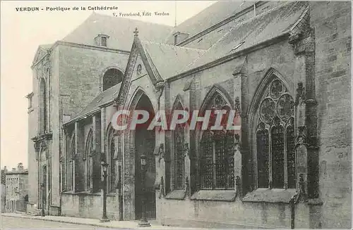 Ansichtskarte AK Verdun Portique de la Cathedrale