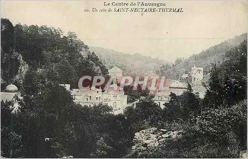 Cartes postales Le Centre de l'Auvergne Un coin de Saint Nectaire Thermal