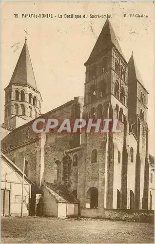 Cartes postales Paray Le Monial La Basilique du Sacre Coeur