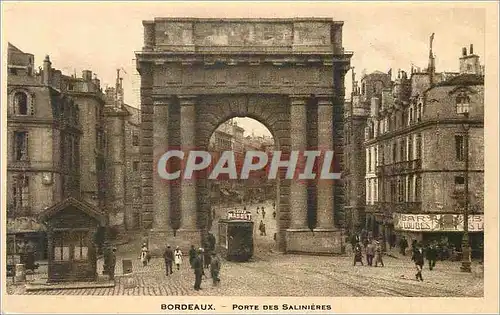 Cartes postales Bordeaux Porte des Salinieres Tramway Masset
