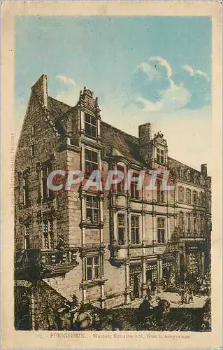 Cartes postales Perigubun Maison Renaissance Rue l'Aiegeanuo