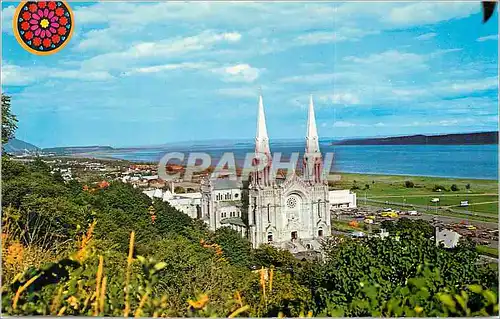 Cartes postales moderne Ste Anne de Beaupre Quebec Canada Basilique de la cote