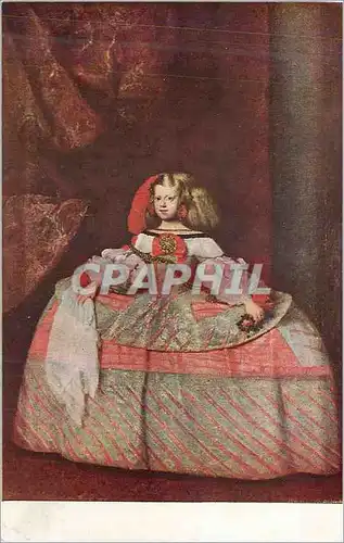 Cartes postales moderne Madrid Museo del Prado Velazquez L'Infante Margarite