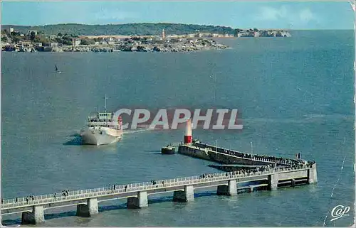 Moderne Karte Royan Le Bac Cote d'Argent Les Pointes de St Georges de Didonne et du Suzac Bateau