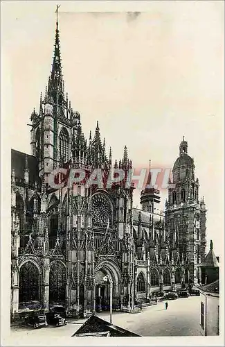 Cartes postales moderne Evreux (Eure) Cathedrale portail nord