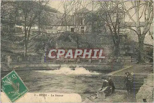 Cartes postales Beze La Source Lavandieres