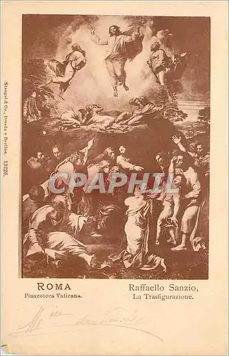 Ansichtskarte AK Roma Pinacotuen Vaticans Raffaello Sanzio La Trasfigurazione