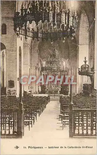 Cartes postales Perigueux Interieur de la Cathedrale St Front