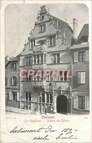 Cartes postales Colmar Das Kopfhaus Maison des Tetes