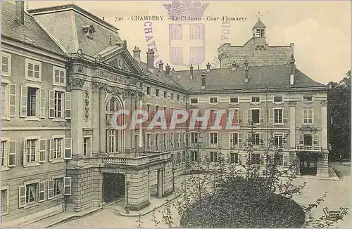 Cartes postales Chambery Le Chateau Cour d'honneur