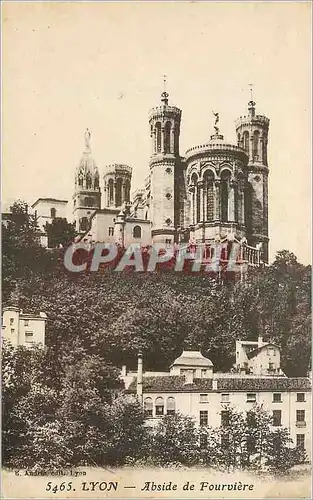 Cartes postales Lyon Abside de Fourviere