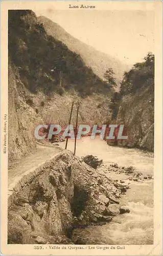 Cartes postales Valle du Queyras Les Gorges du Guil