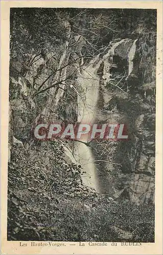 Cartes postales Les Hautes Vosges La Cascade du Rudlin