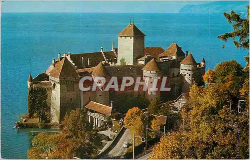 Cartes postales moderne Chateau de Chillon pres Montreux