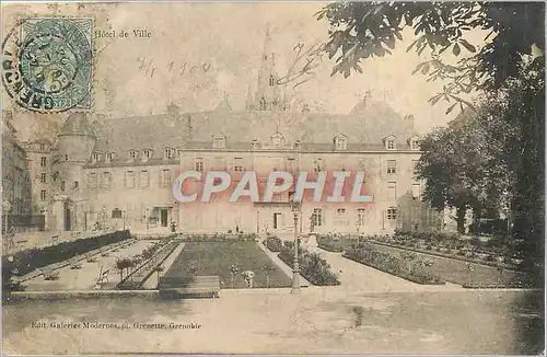 Cartes postales Grenoble Hotel de Ville