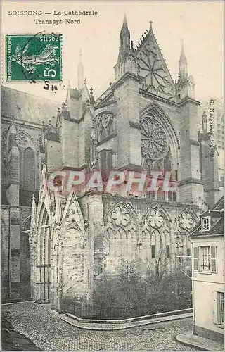Cartes postales Soissons La Cathedrale Transept Nord
